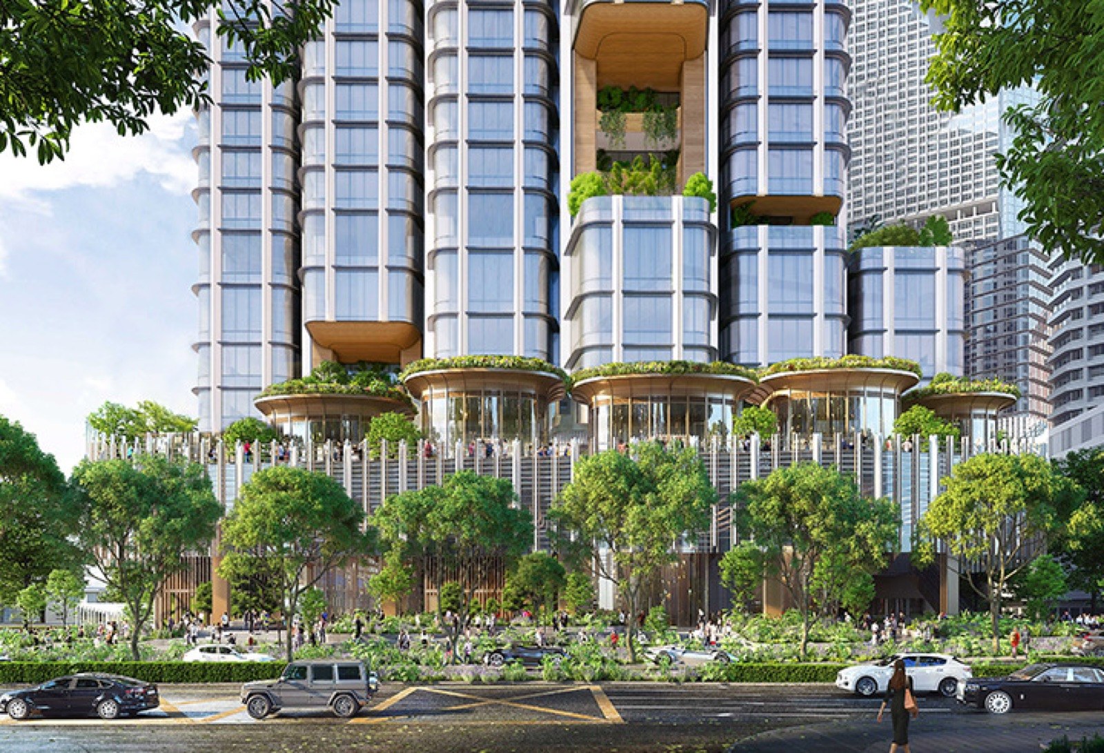 Skywaters Residences development