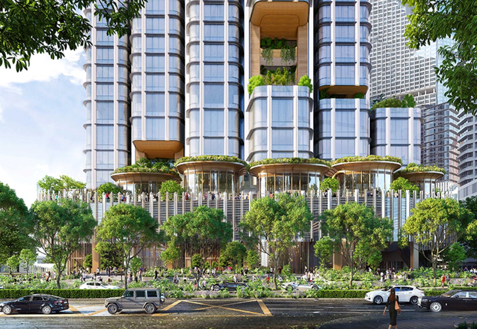Skywaters Residences location